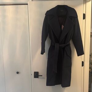 rag & bone Dark Blue Trench Coat